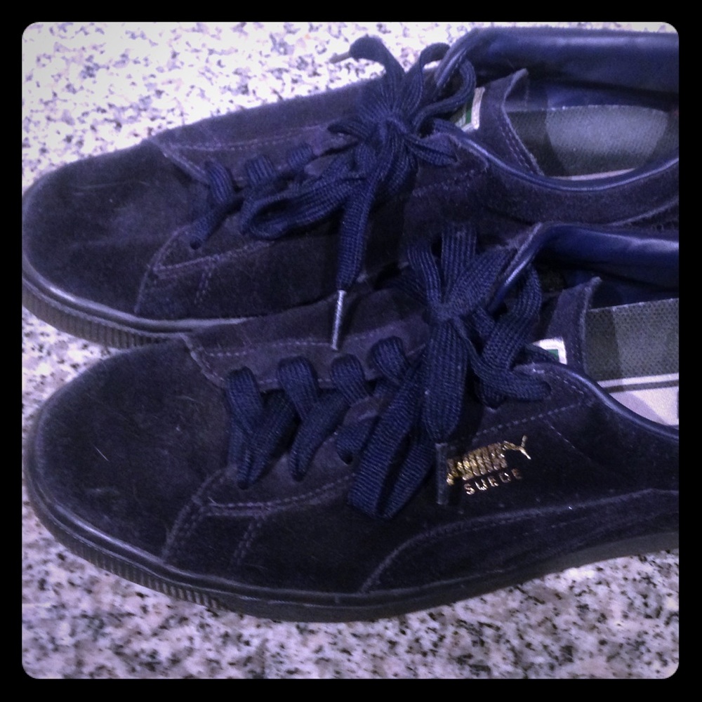 Puma suede sneakers